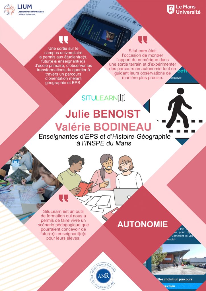 Julie BENOIST et Valérie BODINEAU